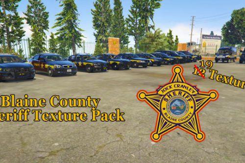 Blaine County Sheriff Texture Mega Pack (19 Textures)